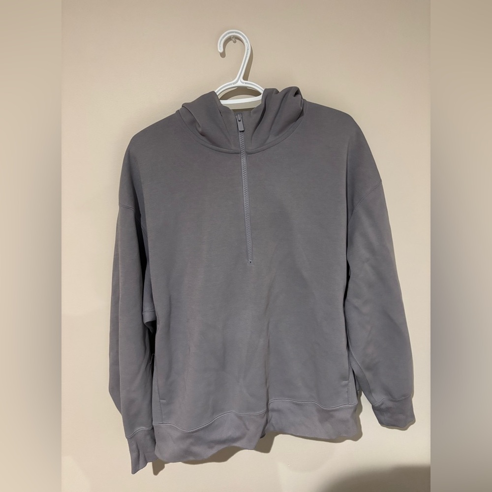 Jill Sander x Uniqlo half zip hoodie